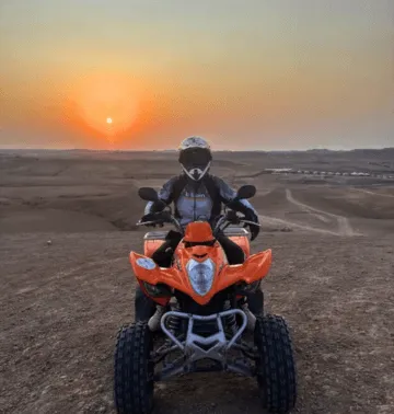Excursion quad dans le désert d'Agafay