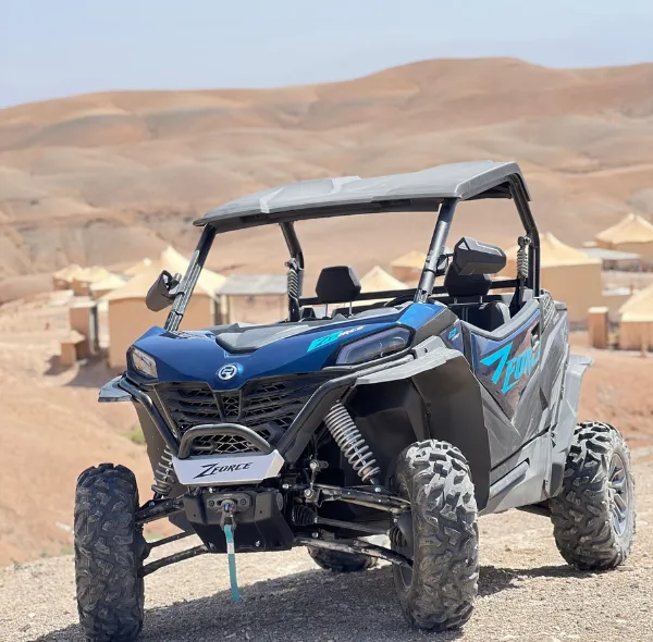 Buggy ad Agafay - paesaggio roccioso e dune di pietra