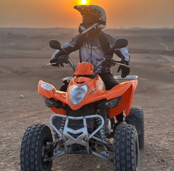 Quad Agafay - moment fort de l'expérience